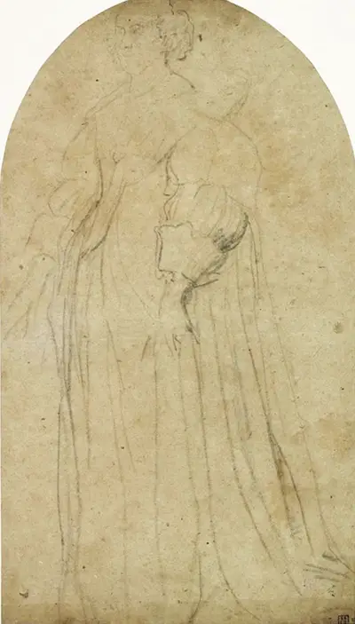 Portrait Study of Henrietta of Lorraine Anthony van Dyck
